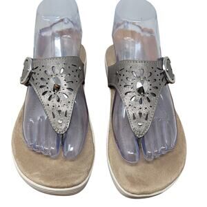 Earth Origins Women's Grayson Laser Cut Sandals 6.5M